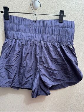 Free people purple running shorts.